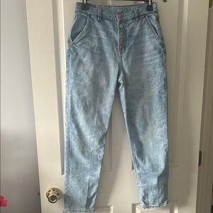 American Eagle Outfitters High Rise Light Blue Jeans